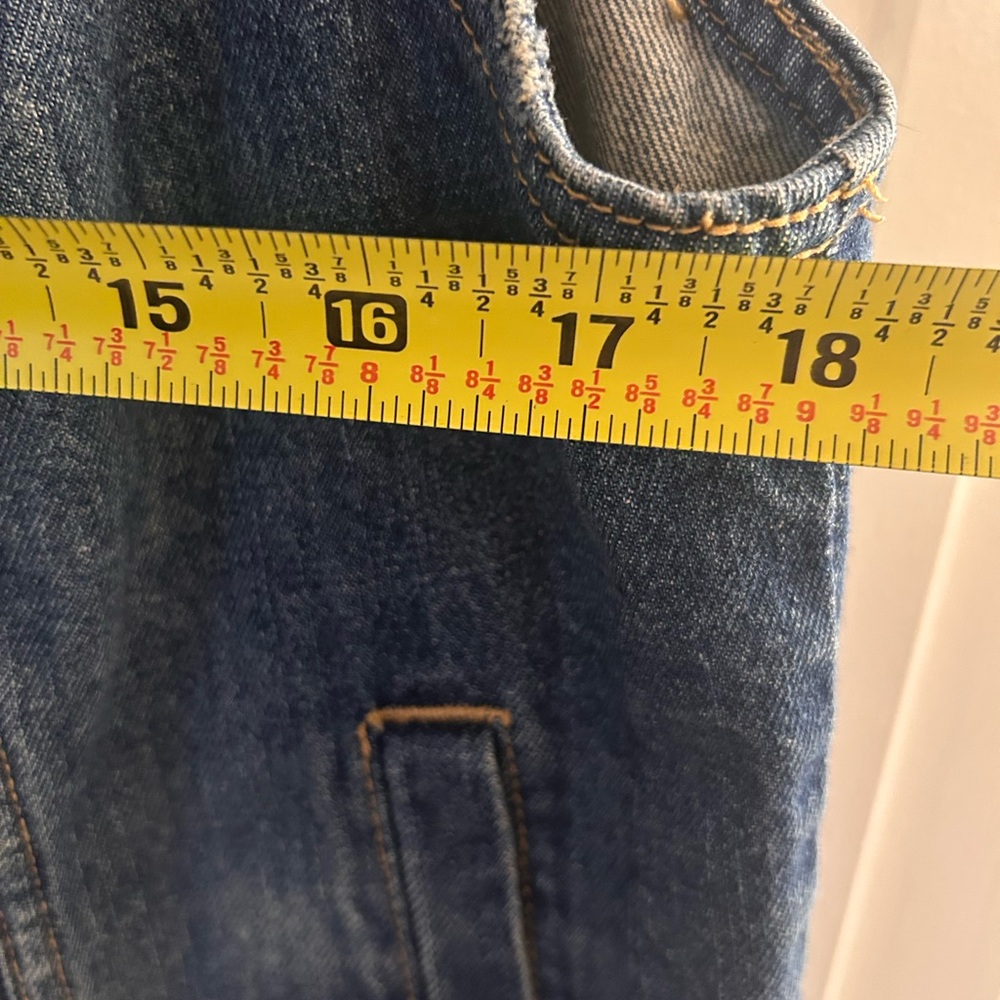Mossimo Supply Co. Blue Denim Vest - Picture 5 of 5